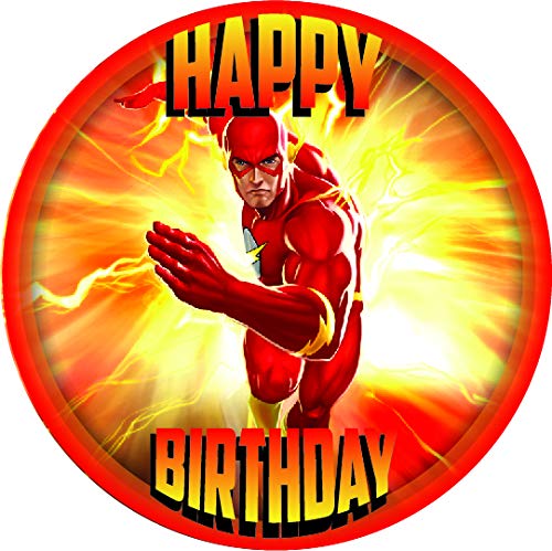 7.5 Inch Edible Cake Toppers The Flash