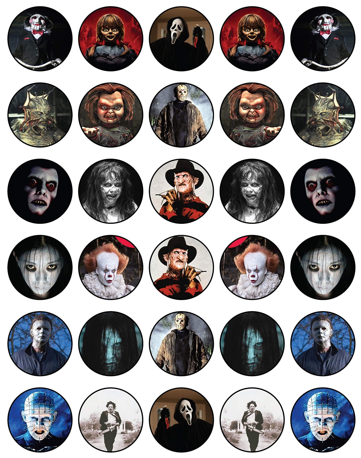 30x Wafer Paper Hulk Edible Cupcake Topper