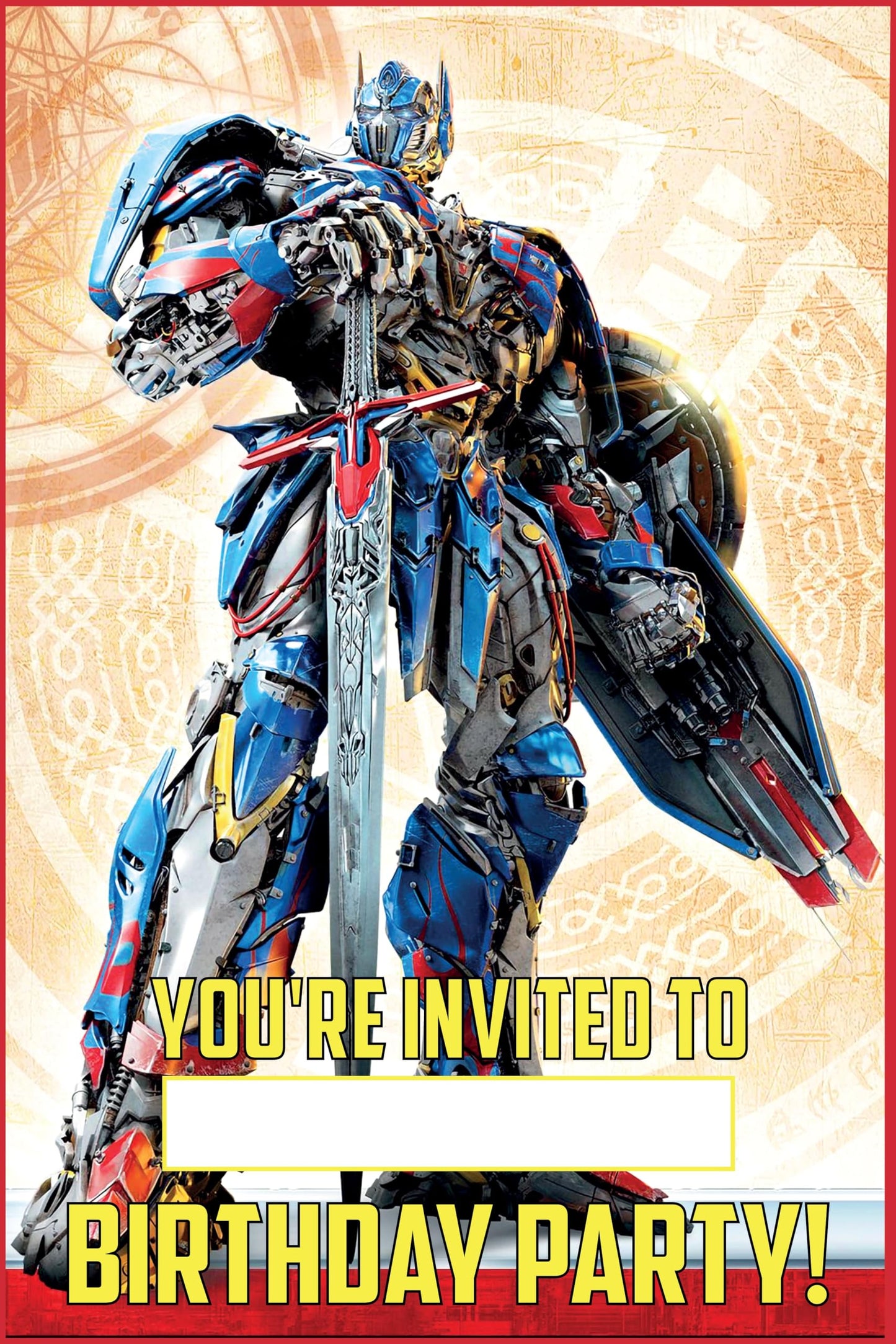 Birthday Invitation Cards & Envelopes