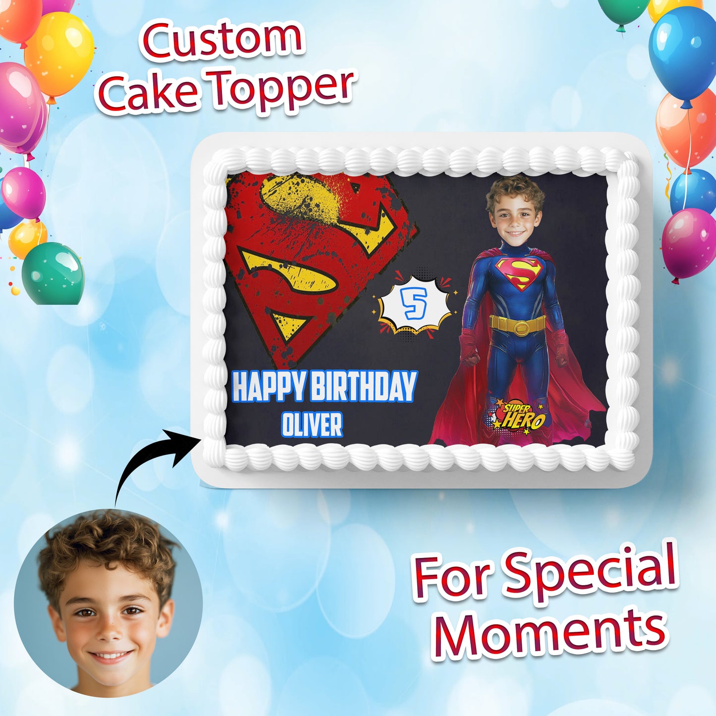 Personalized Cake Topper